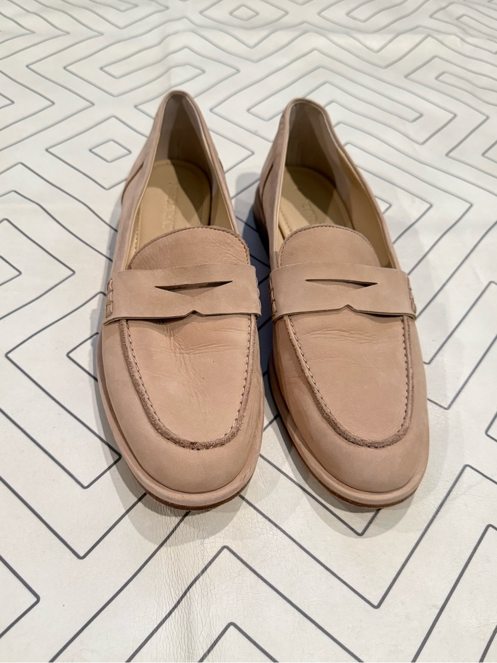 J. McLaughlin Concetta Suede Leather Loafers - Picture 2 of 14